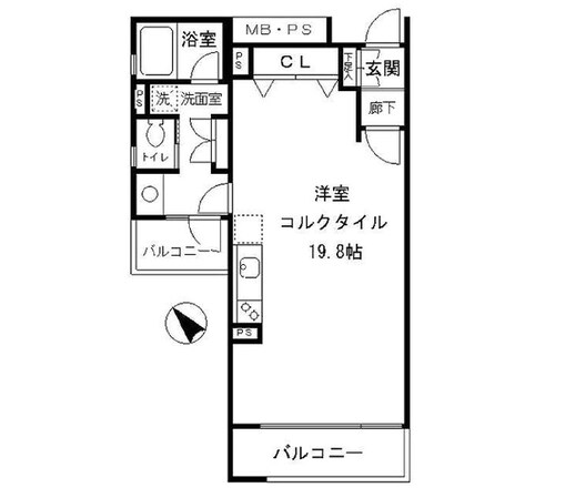 コリーヌ白銀(Colline白銀)の物件間取画像